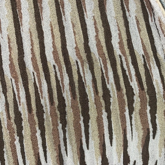 Lane Bryant Boho Accordion Pleat Collared V-Neck Button Down Shirt Size 18 - Picture 7 of 11